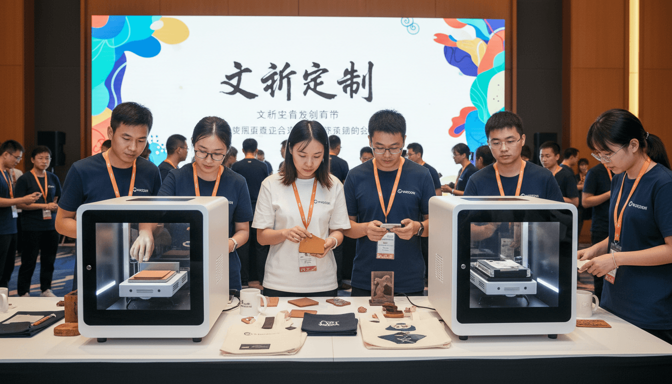 公司文创定制活动全攻略:从设备选型到现场制作