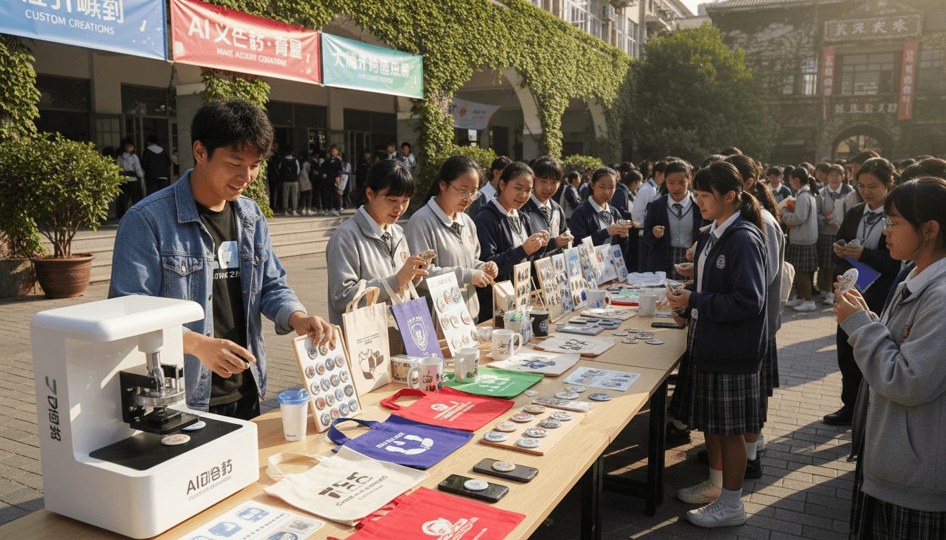 学校周边文创摆摊全攻略:选品、设备与落地流程