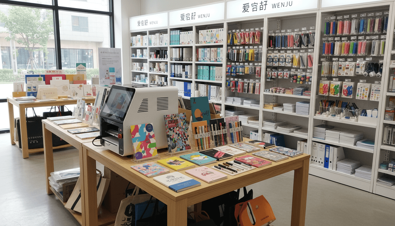 文具店如何定制笔记本?AI文创设备让个性化本子即时交付