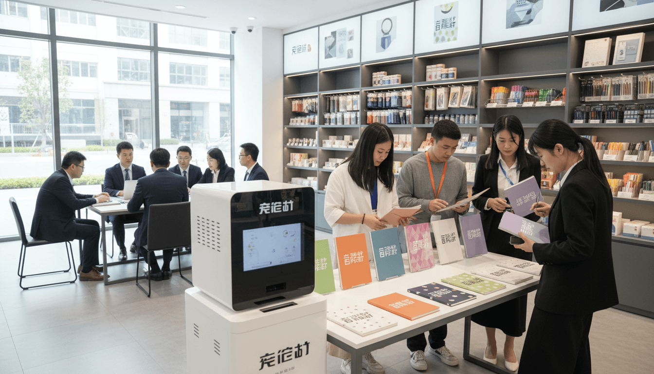 某文具店(爱定智合作客户)
