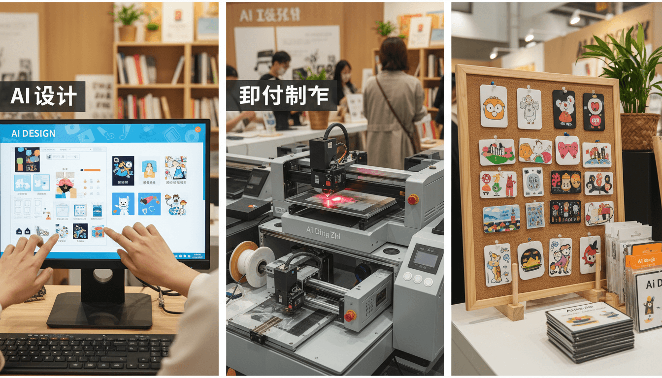 爱定智推出亚克力冰箱贴定制新方案,助力文创即时变现