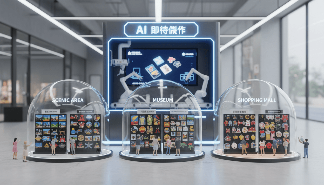 亚克力冰箱贴制作场景全解析:景区、博物馆、商场哪个最适合?