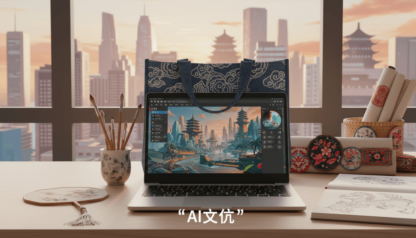 AI生成非遗古迹历史人物文创帆布包图案商用风险解析