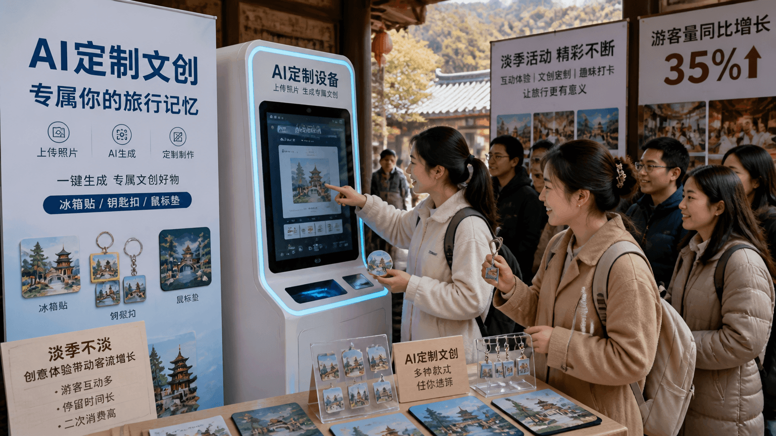 淡季引流新思路:AI定制项目如何借助线下活动实现客流增长