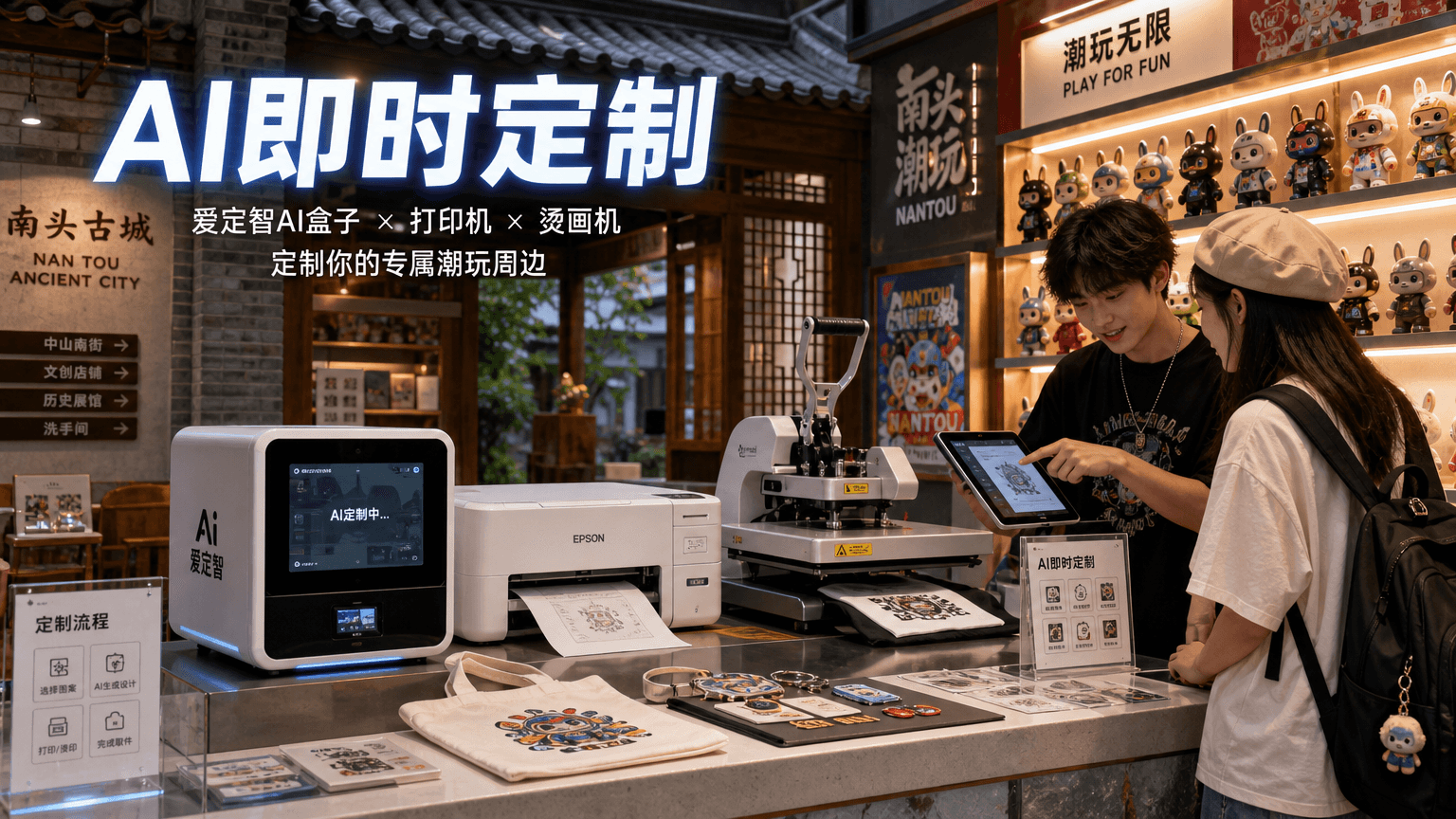 深圳南头古城ATM潮玩店