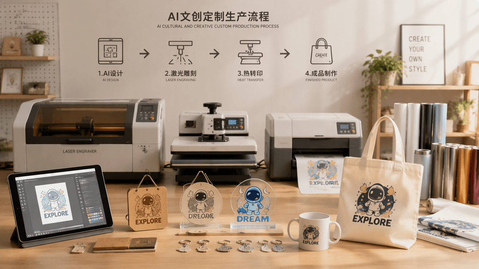 爱定智AI文创定制项目：平衡产品定价、材料成本与AI设计时间成本的实践