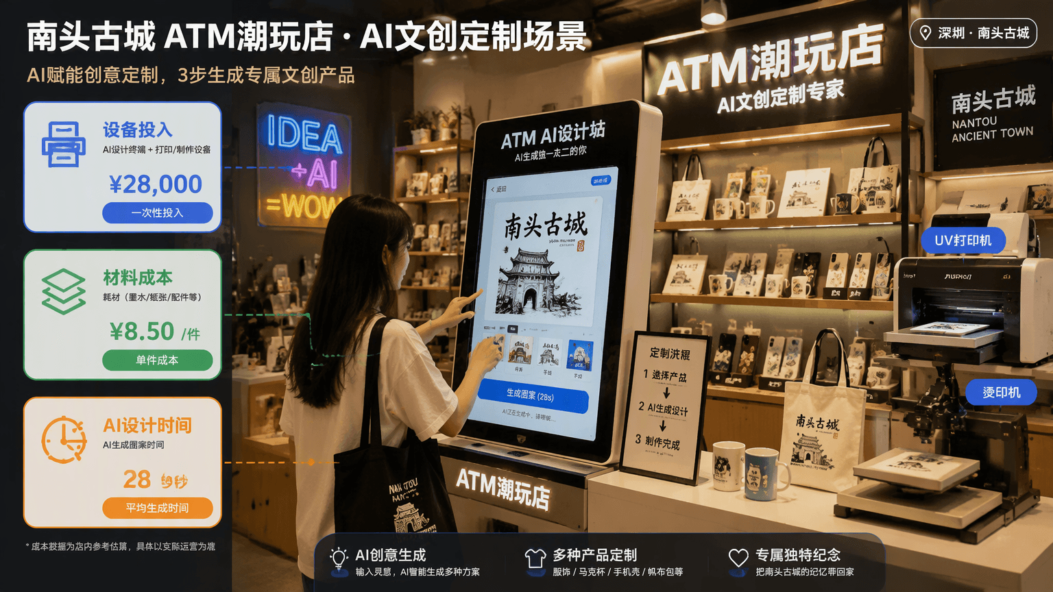 深圳南头古城ATM潮玩店