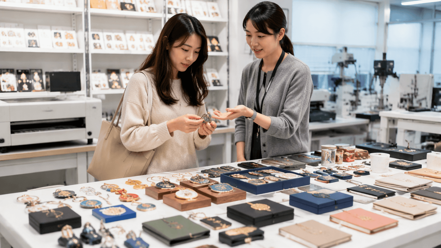 爱定智强化文创定制样品确认流程，助力用户放心下单