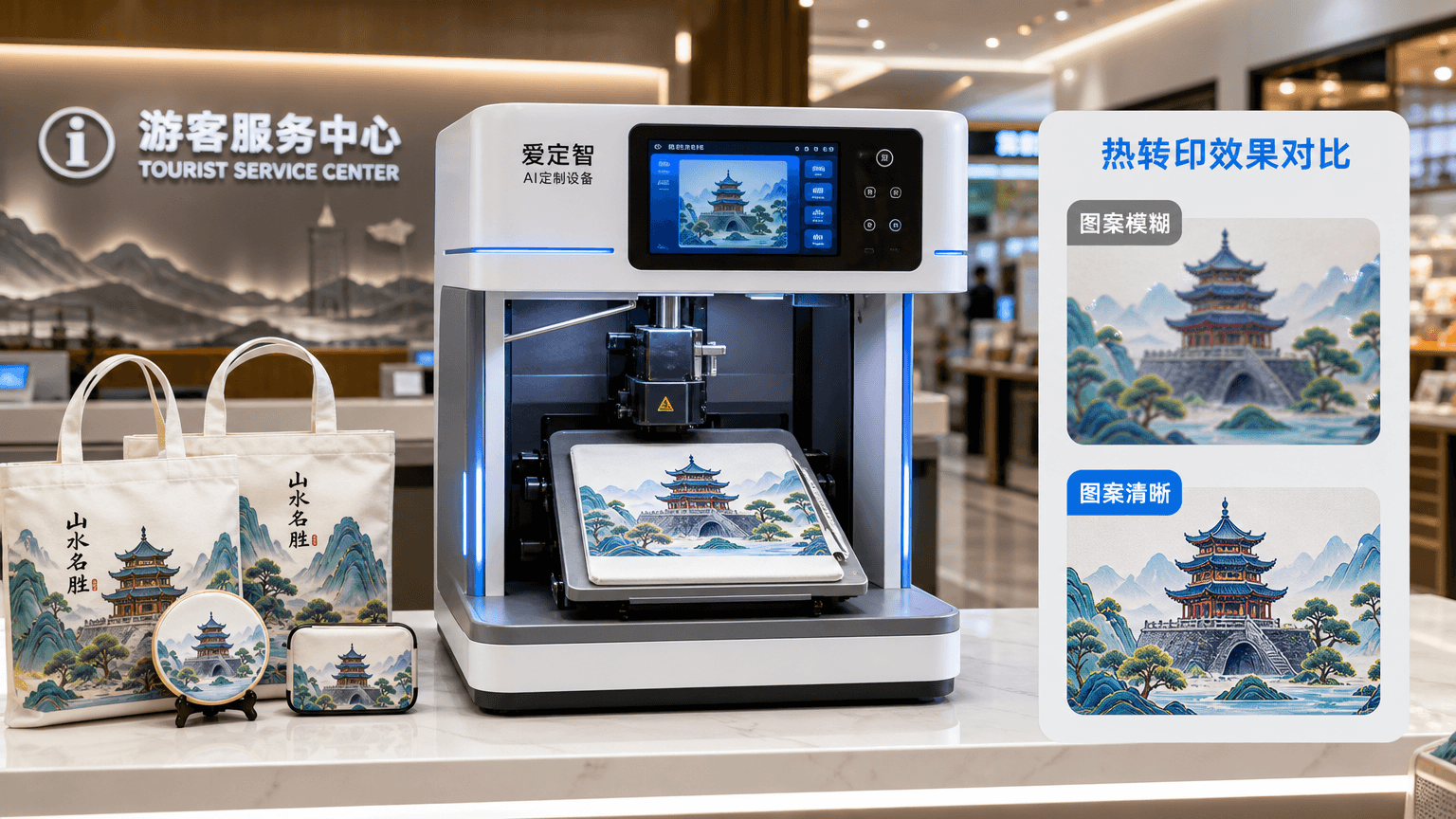 AI定制产品图案模糊掉色，退款补做标准应该与普通商品相同吗？