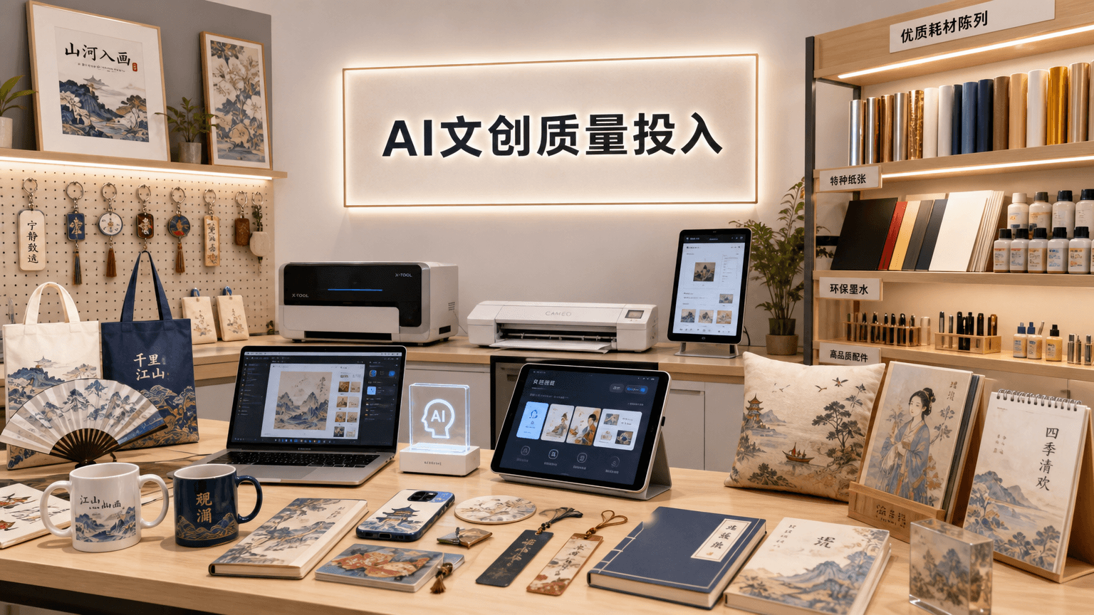 AI文创提升产品质量：哪些成本投入值得，哪些涨价顾客无感？