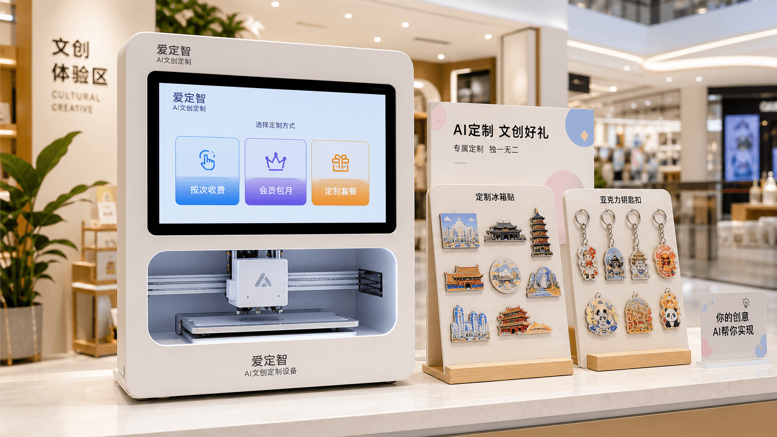 爱定智AI文创定制定价模式怎么设计？按次收费、会员包月与定制套餐对比